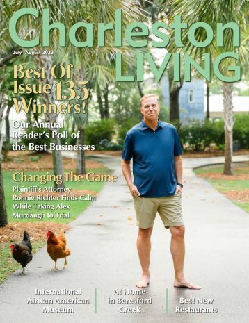 Charleston Living Magazine July-Aug 2023