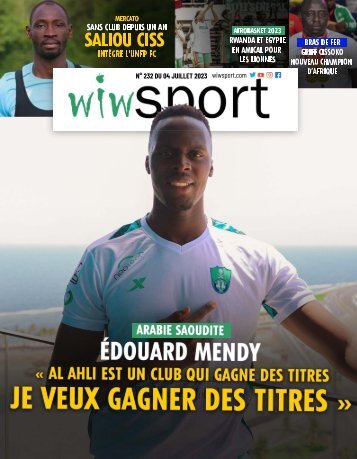 Journal wiwsport n232 - 04 juillet 2023