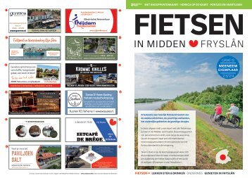 Fietsroutekaart Midden-Friesland 2023