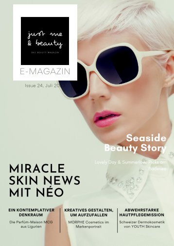 just me & beauty E-Magazin Issue N°24 Juli 2023
