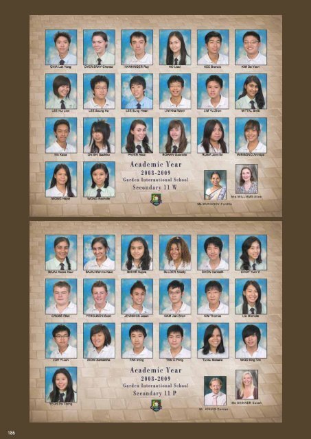 Garden International School Yearbook 2008/2009