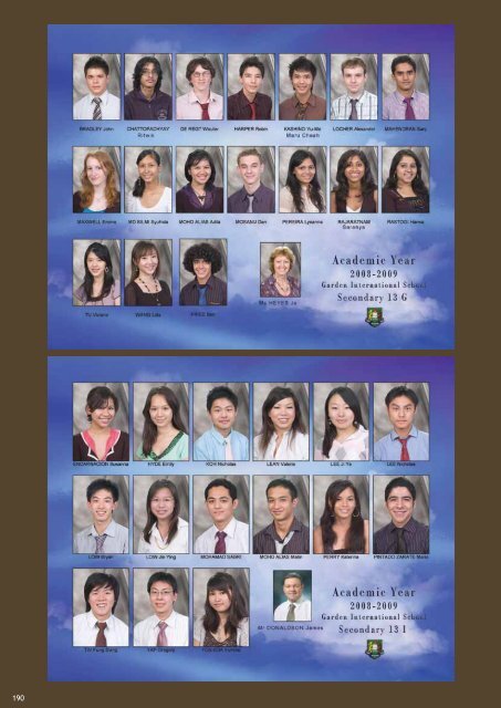 Garden International School Yearbook 2008/2009