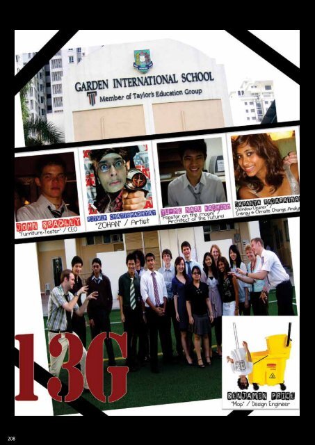 Garden International School Yearbook 2008/2009