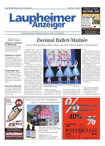 05.07.2023 Laupheimer Anzeiger