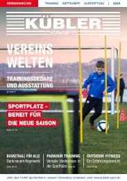 Kübler Sport® Vereinswelten 2023