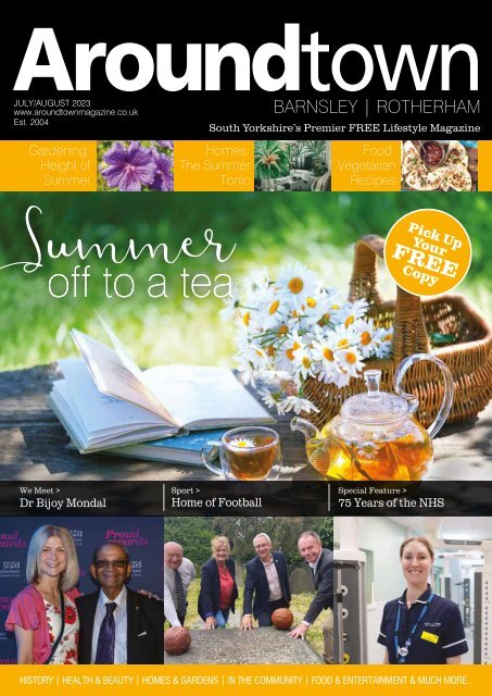 Aroundtown Magazine July/August 2023 edition