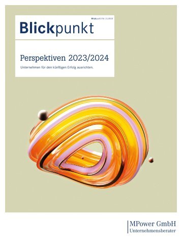 MPower Blickpunkt Perspektiven 2023/2024