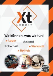 Katalog Lager- und Betriebsausstattung - Xt Supply