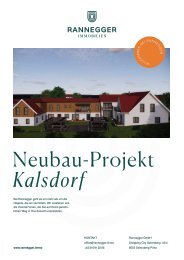 Neubau-Projekt Kalsdorf