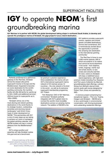 Marina World July August 2023