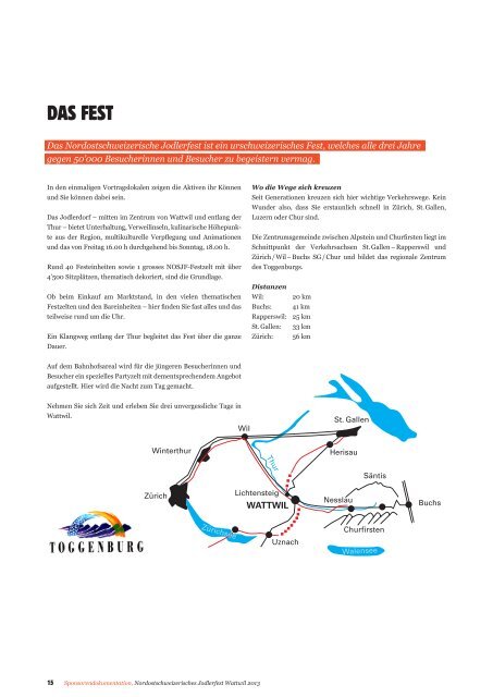 Gnüss d'heimAt - Nordostschweizerisches Jodlerfest Wattwil 2013