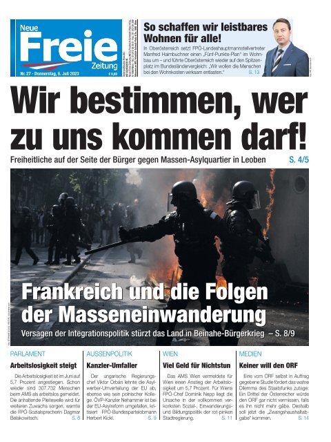 Wir bestimmen, wer zu uns kommen darf!