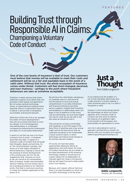 Modern Insurance Magazine Issue 60