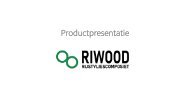 RIWOOD productpresentatie 2023