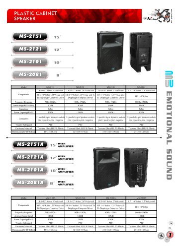 Speaker Cabinet - Jambal