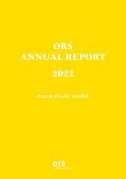 ORS Annual Report 2022