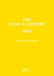 ORS Annual Report 2022