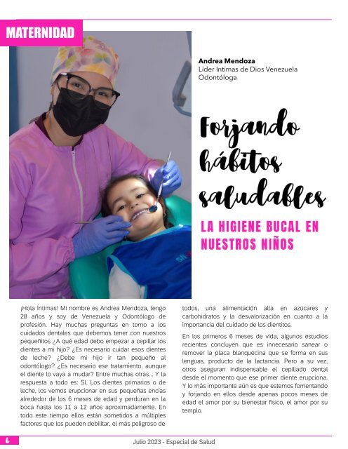 Intimas de Dios Magazine - Edición # 28