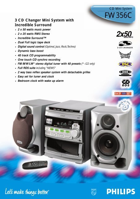 2x50MPO FW356C - Philips