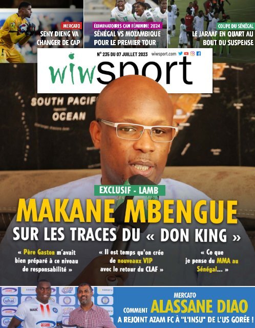 Journal wiwsport n235 - 07 juiller 2023