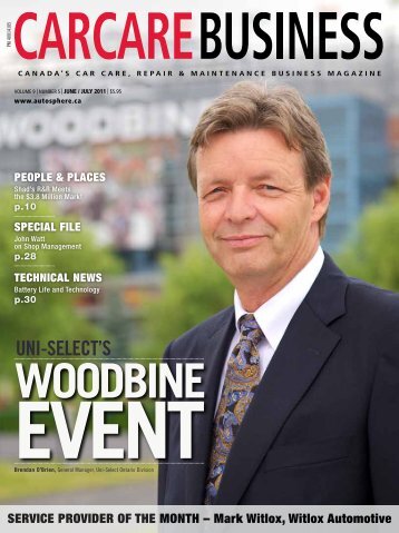 Uni-Select's Woodbine Event - industry news - Autosphere