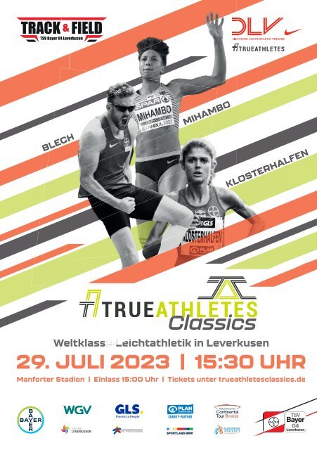 Das Programmheft zu den 123. Deutschen Leichtathletik-Meisterschaften