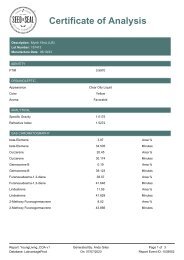 Myrrh Lot 157413 Finished Goods Testing