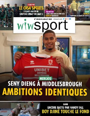 Lundi wiwsport n236 - 10 juillet 2023