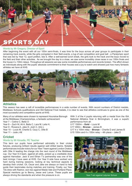 KHS Summer Newsletter 2023 