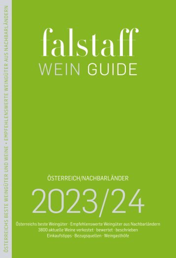Falstaff Weinguide Österreich 2023/24
