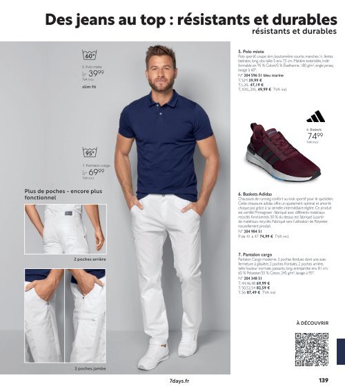 7days Vêtements professionnelles - Automne / Hiver - FR