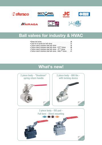 Ball Valves-SFERACO