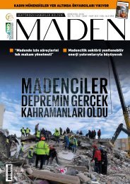 TMD MADEN SEKTÖRDEN HABERLER BÜLTENİ Mart 2023