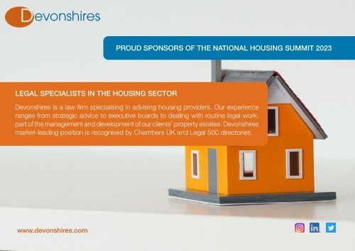 National Housing Summit 2023 brochure