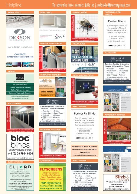 Blinds & Shutters - Issue 3/2023