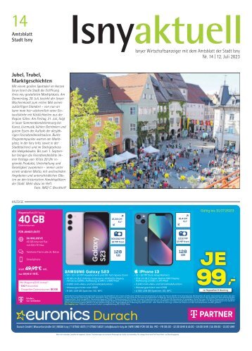 12.07.2023 Isny aktuell