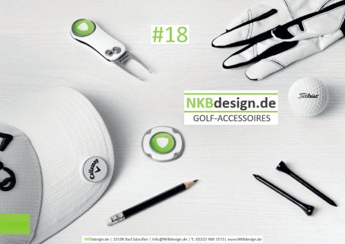 Golf-Accessoires NKBdesign.de #18gr