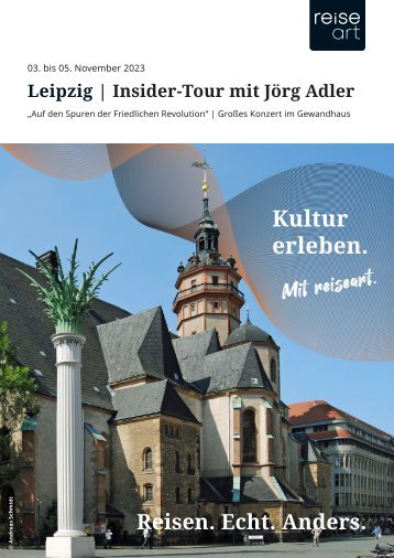 Leipzig | Insider-Tour mit Jörg Adler 2023