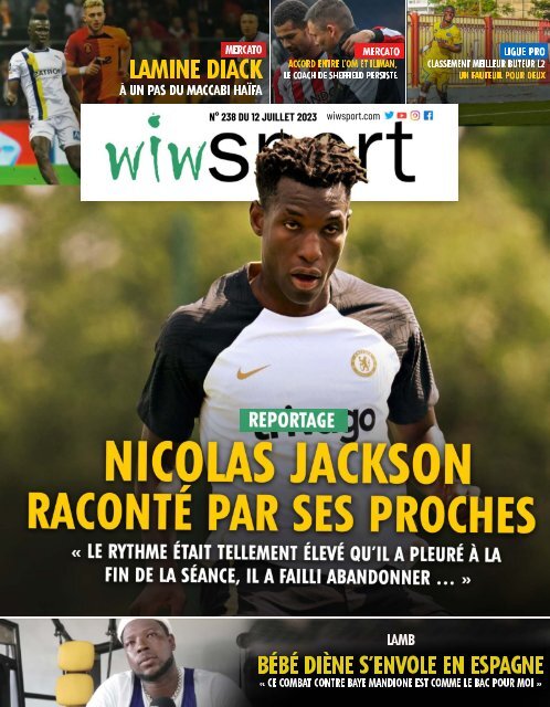 Journal wiwsport n238 - 12 juillet 2023