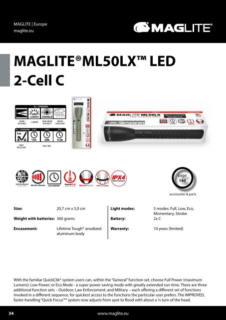 MAGLITE Katalog