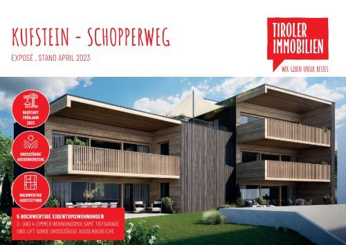 Exposé - Kufstein - Schopperweg