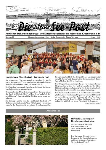 12.07.2023 Die kleine See-Post