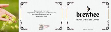 brewbee - A brand by Brauerei Locher AG