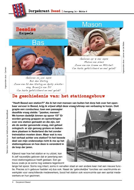 Dorpskrant Jaargang 14, Editie 6