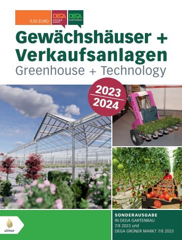 DEGA - Gewächshäuser + Verkaufsanlagen 2023/2024