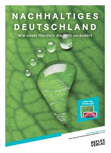 Nachhaltiges Deutschland – Wie unser Handeln die Welt verändert