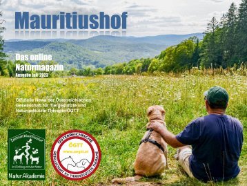 Mauritiushof Naturmagazin Ausgabe Juli 2023