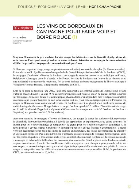 PANORAMA DE PRESSE - 12.07.23