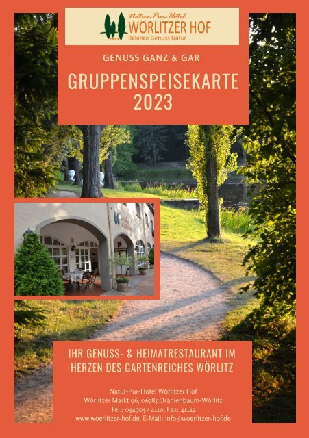 Gruppenspeisekarte 2023