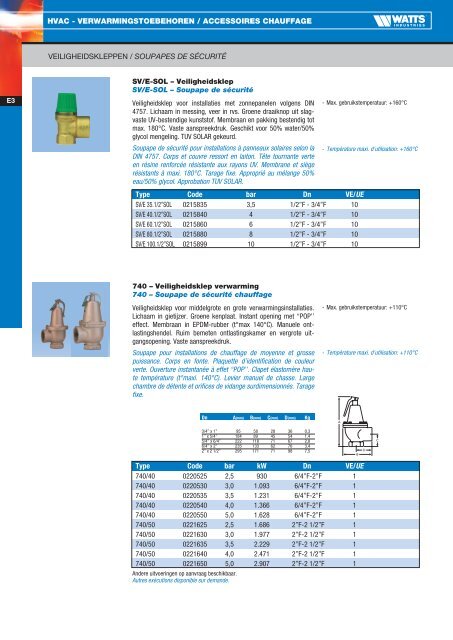 082377 WATTS CATALOOG COVER ENKEL - Watts Industries